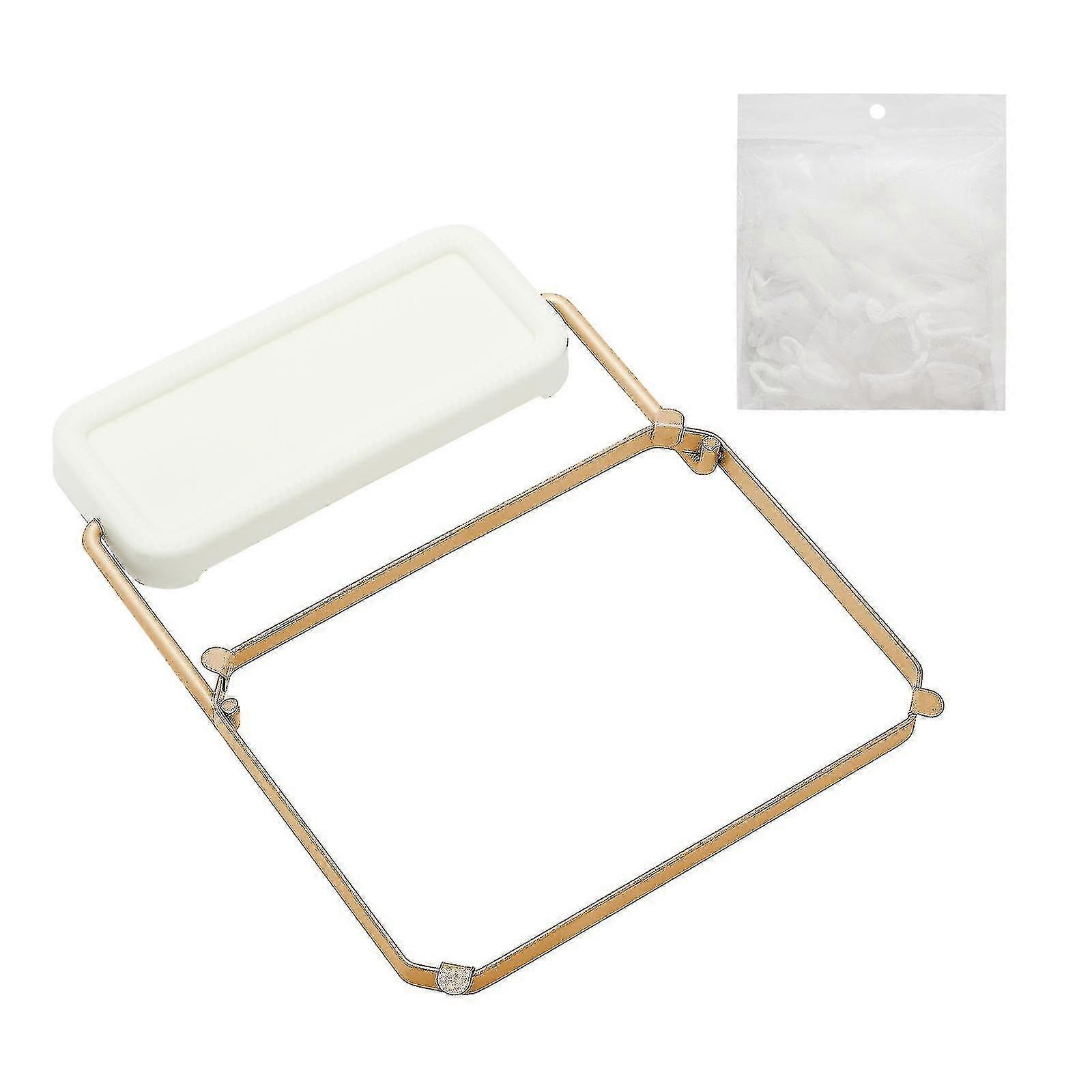 Iron Filter Holder Leftovers-sink Strainer Bag Mesh-net Kitchen Hanging Garbage Rack