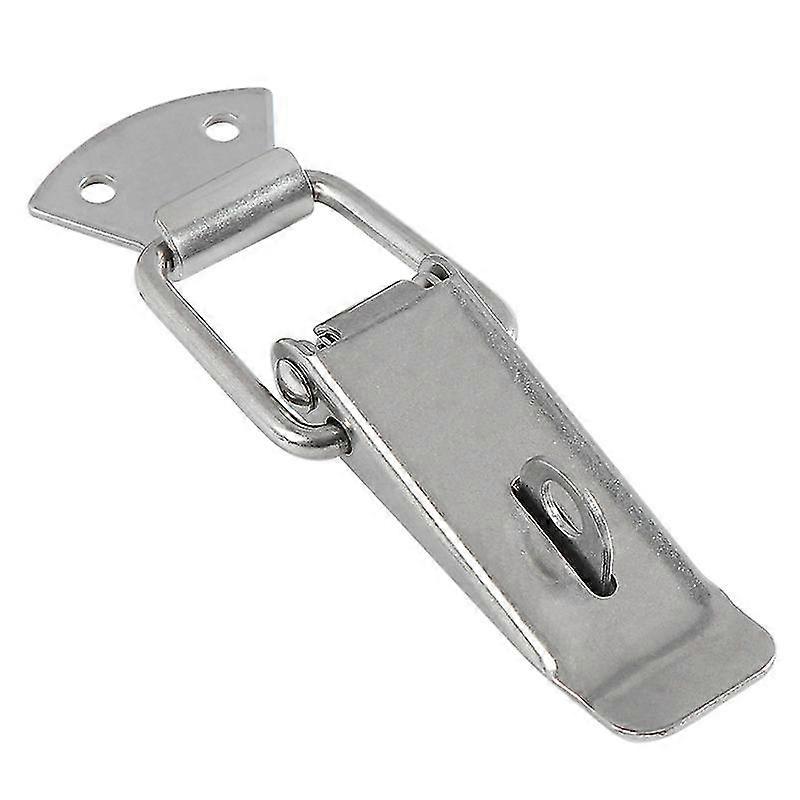 Latch Catch Clamp  Spring Loaded For Case Box,toolbox,drawer,cabinet,chest Trunk (4pcs, Silver)
