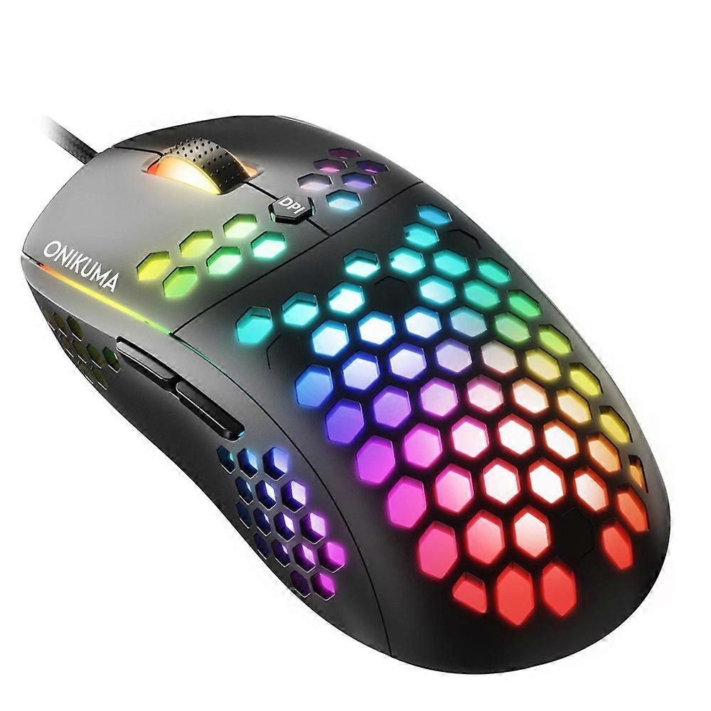 ONIKUMA CW903 Wired Mouse Black