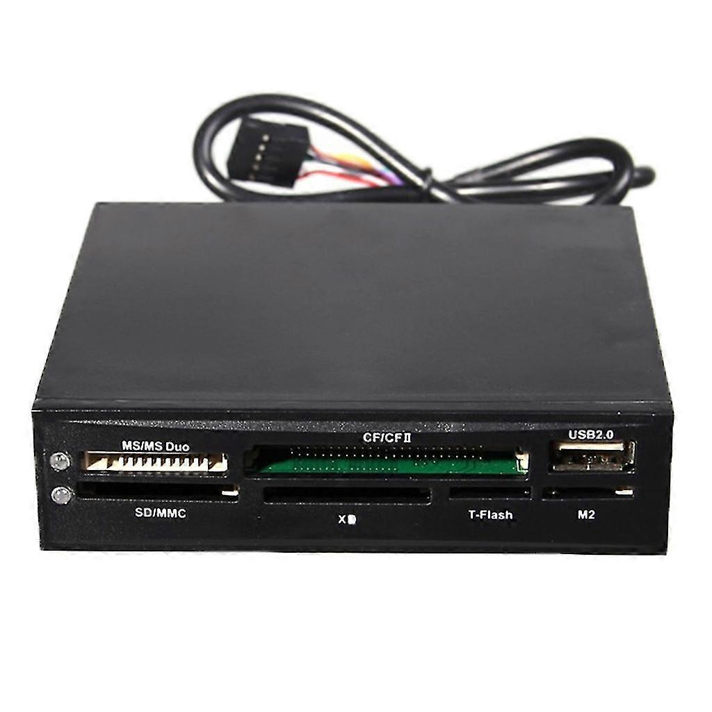 3.5 Inch Usb Sd Mmc Xd Tf Card Reader Internal Ms Cf Md