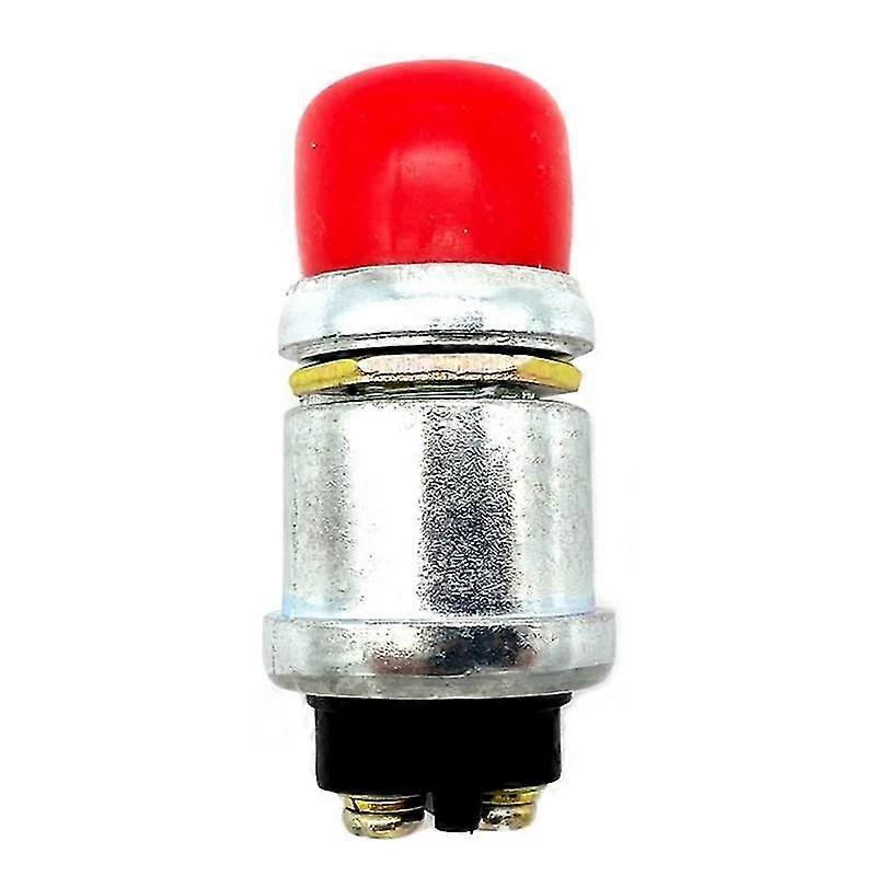 12v 50a αδιάβροχο διακόπτη push button αυτοκίνητα σκάφος κέρατο κέρατο εκκίνησης κινητήρα - κόκκινο καπάκι (whs-1250