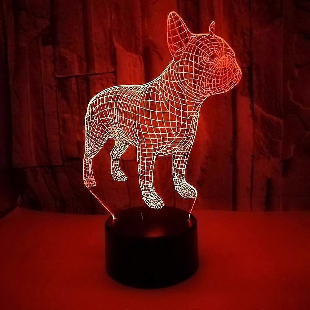 3D Night Light with Visual Feast and Colorful Patterns, HD Patterns and Energy-Saving, Ideal for Bedroom, Living Room and Study(Crack)