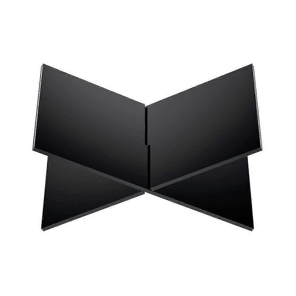 Acrylic Book Holder X-shaped Display Stand For Cookbook Recipe Menu Magazines Storybook Holder For