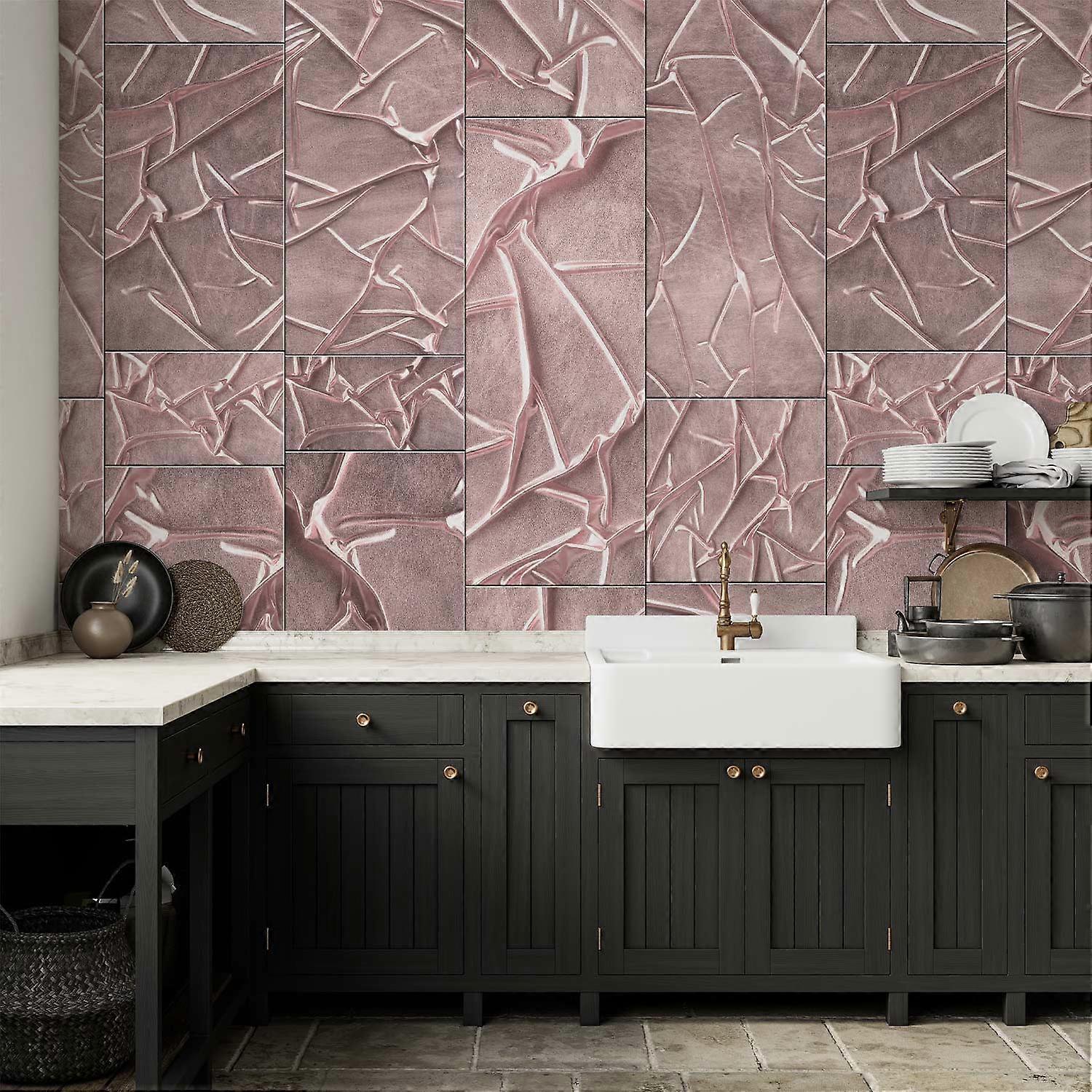 Behang - satijn droom