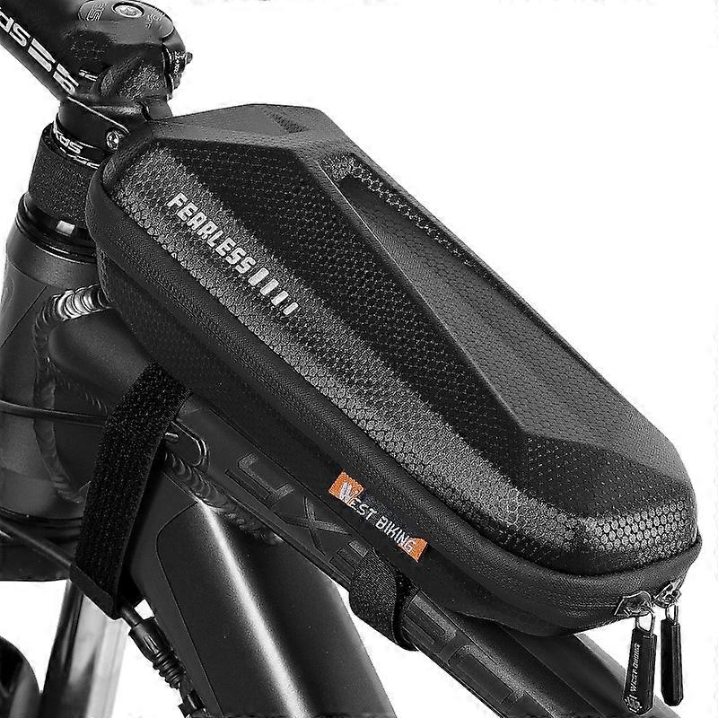EVA Hard Shell Bicycle Front Bag West Biking EVA Front Beam Bag