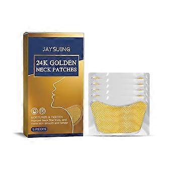 24K Gold Collagen Neck Patch - Moisturizing, Nourishing & Lifting Neck Treatment (5pcs)