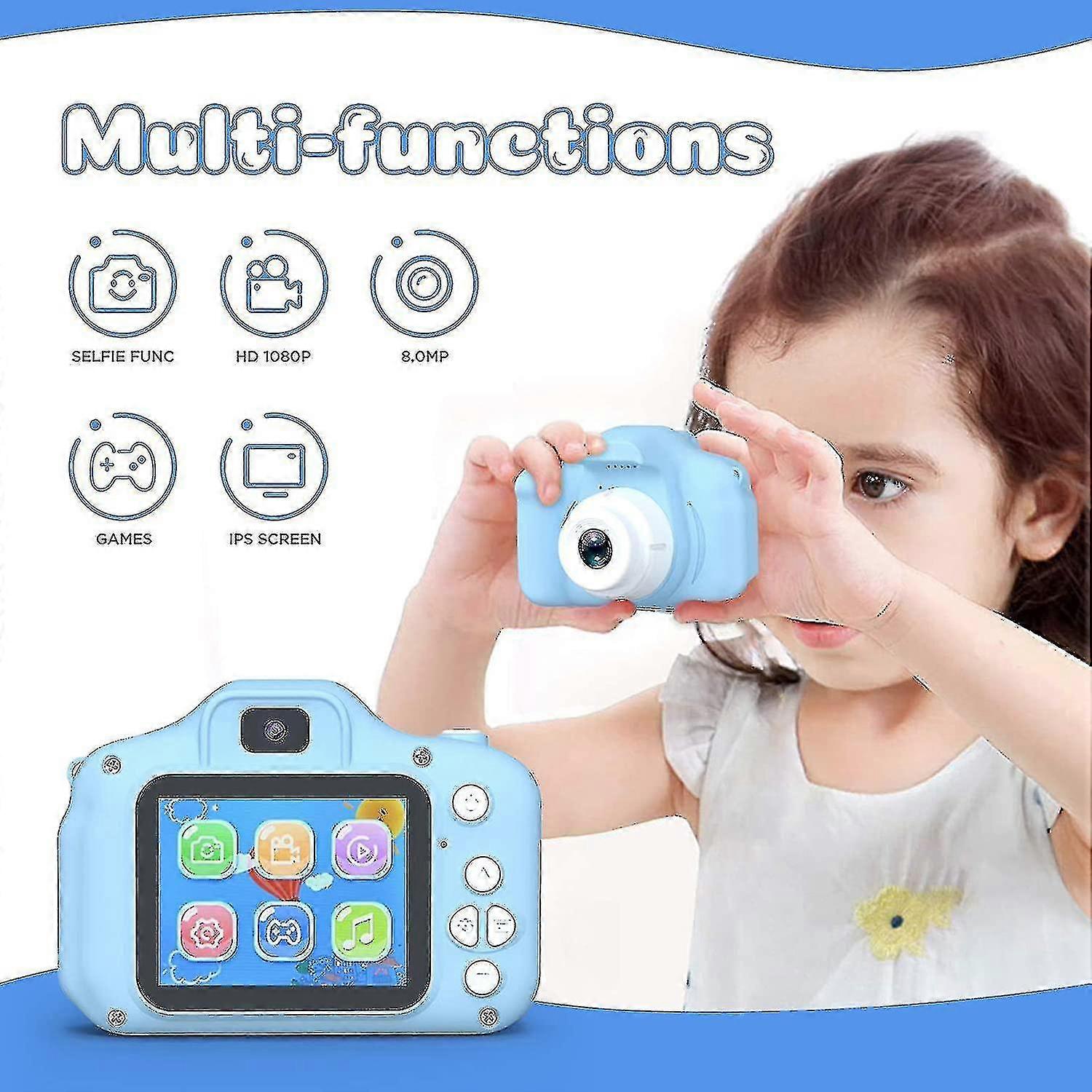 Kids Toy Caméra 8.0 Mp Caméra vidéo numérique