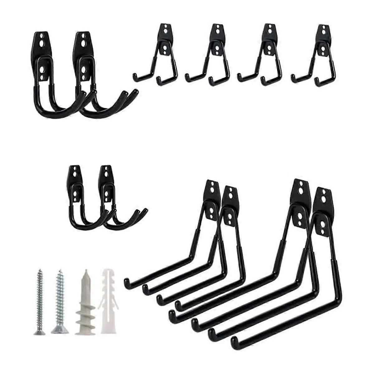 Storage Metal Wall Hook Bicycle Hook Wall Hanging Non-Slip Storage Hook Suitable for Ladders and Ga