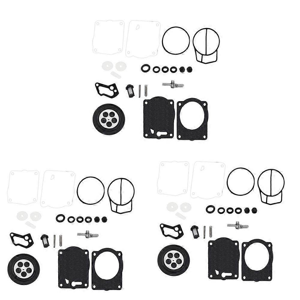 3 x Carburetor Carb Rebuild Repair Kits Fit for Yamaha XL XLT 1200 GP1200R GPr1200 Xl1200 XLT1200