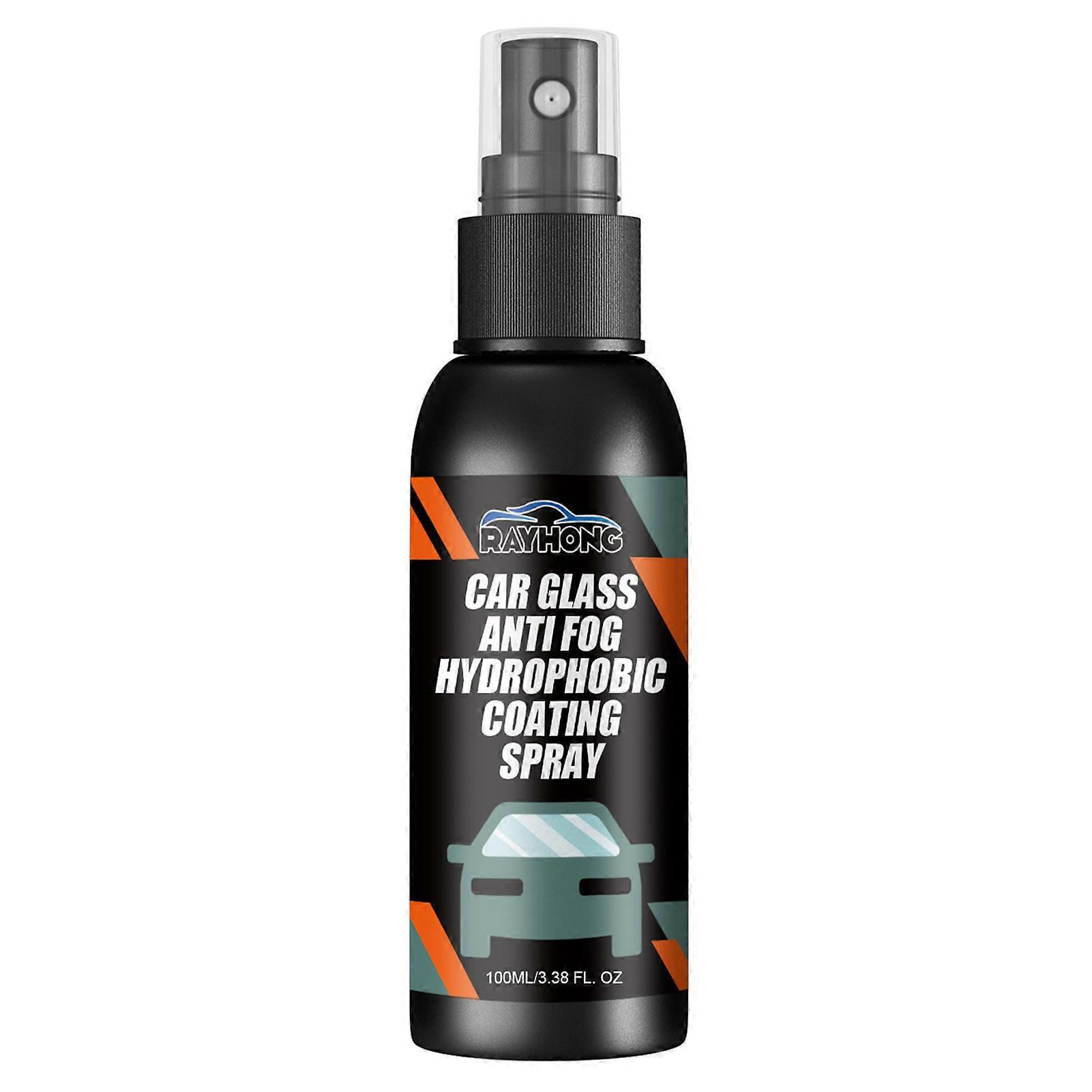 Automotive Glass Anti-Fog Rain Agent, Windshield Mirror Cleaning Demisting Water Repellent Coating Agent