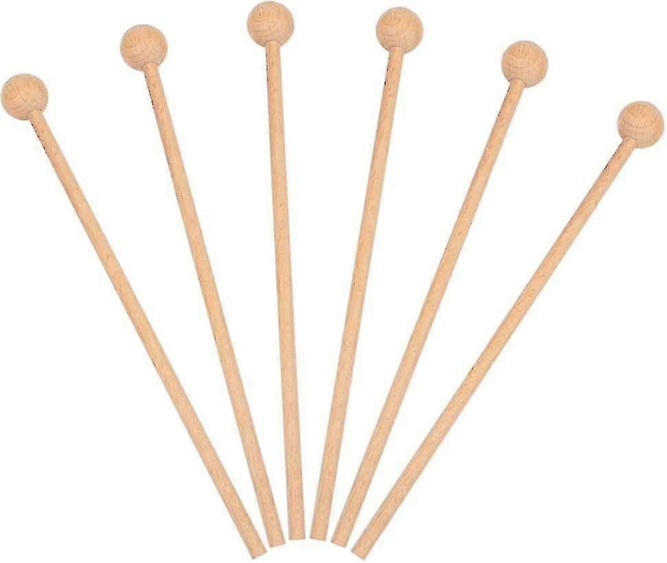 6 Mallet 타악기 스틱 타악기 액세서리