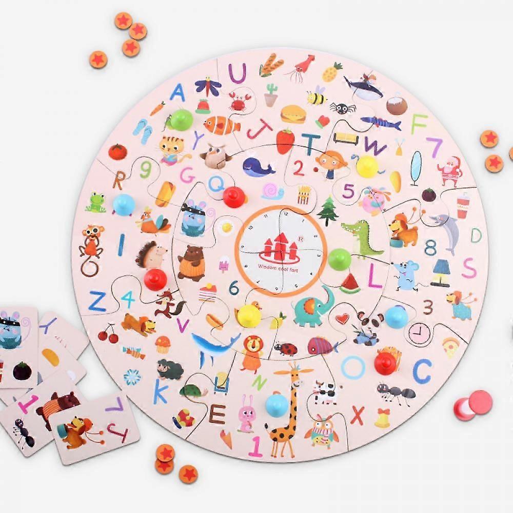 Children'S Puzzle, Parent-Child Interactive Desktop Game, Picture Finding, Early Education Puzzle Toys, 4-8 Year Old Boys And Girls