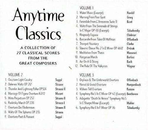 Classical Scores from the Great Composers CD 3 discs (2005)