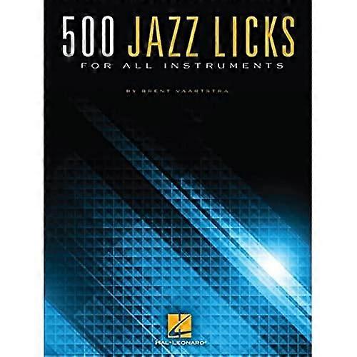 Vaartstra Brent 500 Jazz Licks All Instruments Book