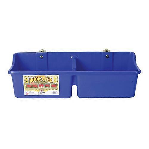 Miller Little Giant Hook Over Feeder with Divider Blue, 1 Count