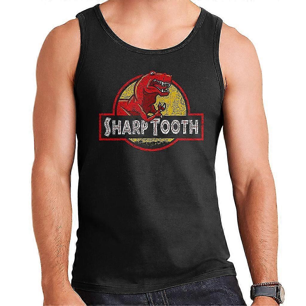 Sharp Tooth Jurassic Park Land Before Time Men'S Vest