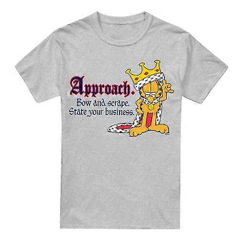 Garfield Herre Stat Din Bedrift T-skjorte