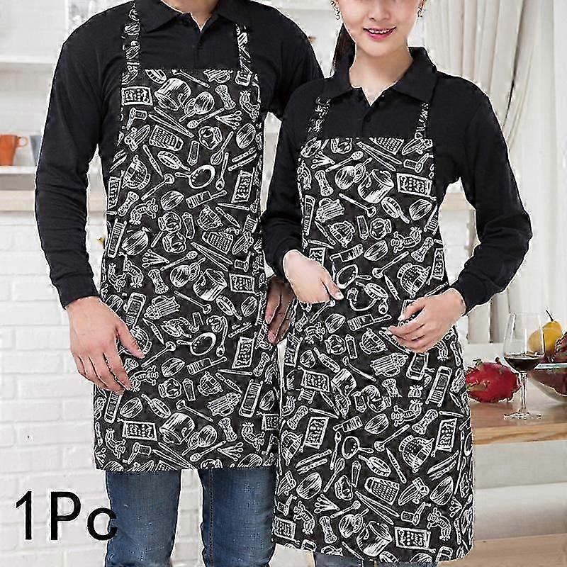 1Pc Adjustable One Size Half-length Chef Apron Household Supplies Kitchen Accessories Practical