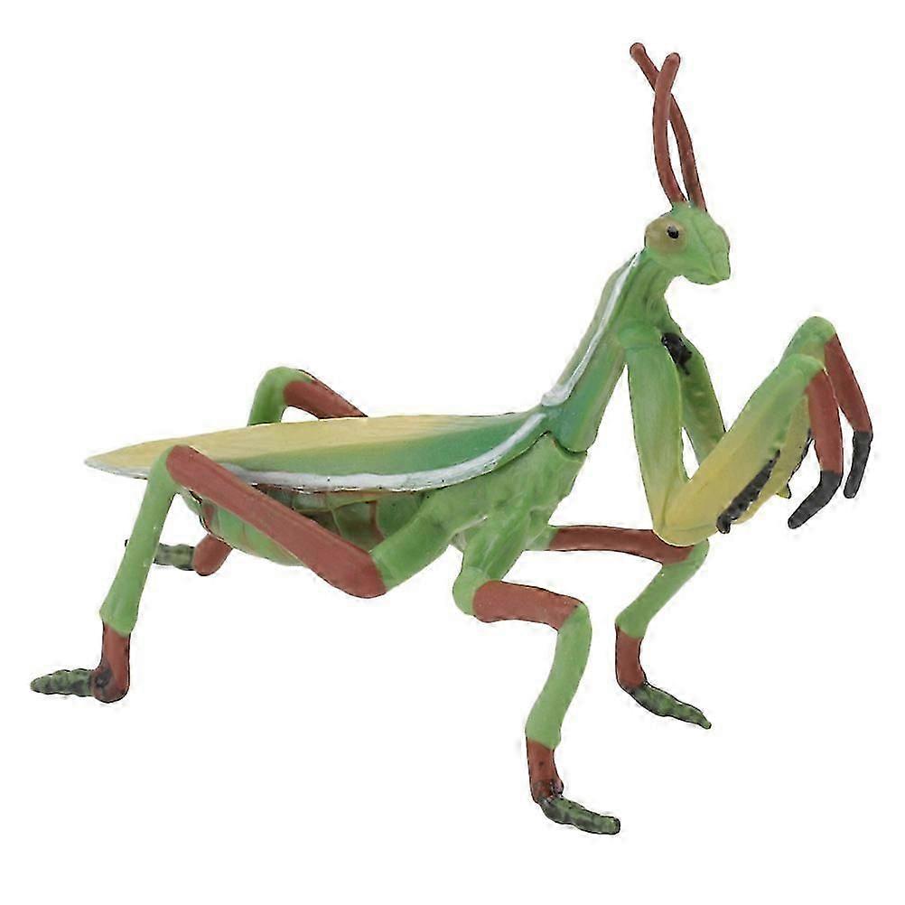 1Pc Mantis Figurine Plastic Mantis Model Realistic Insect Model Kids Toy