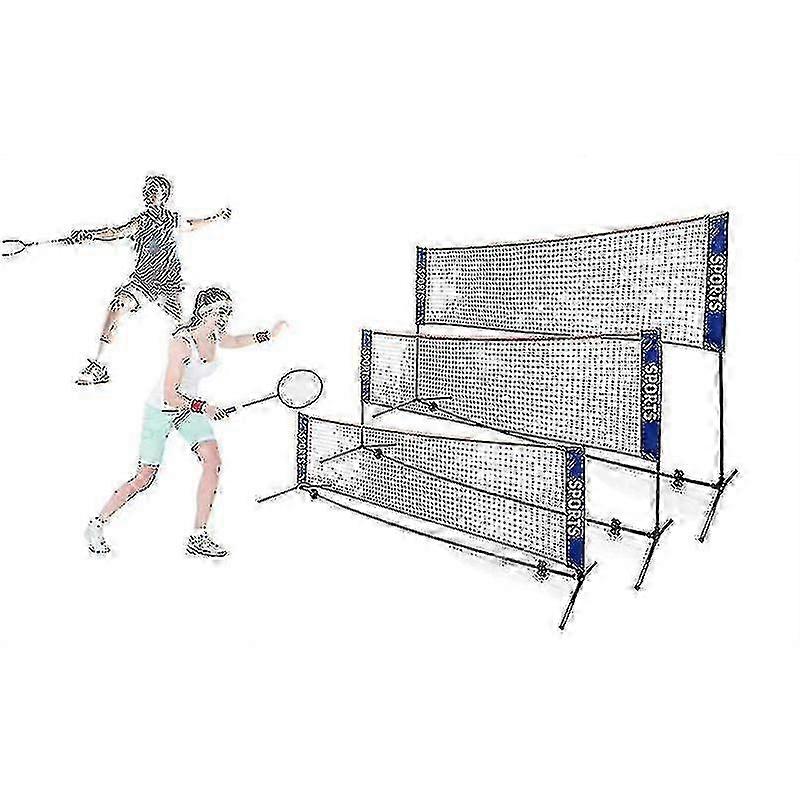Portable Pliant Simple 3m 4m 5m 6m Filet de Badminton Filet F54