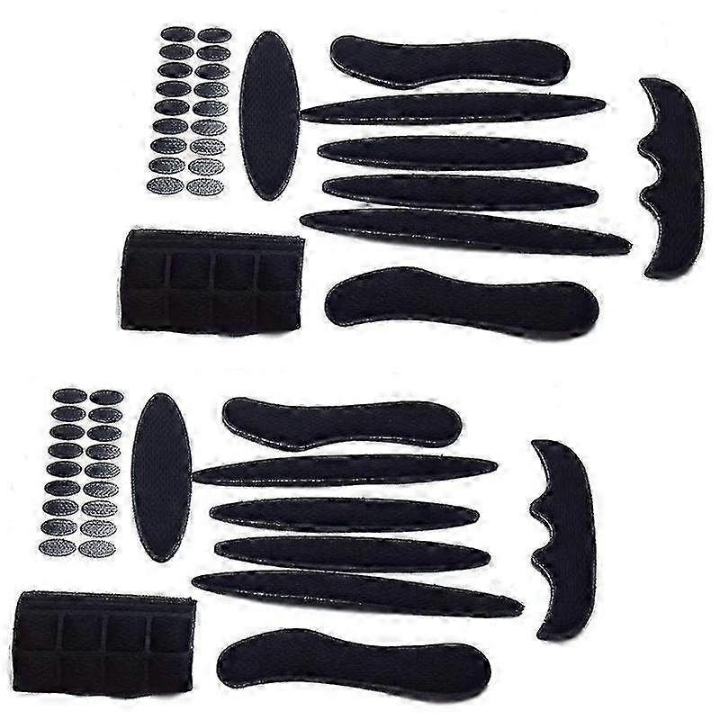 2-Pack Universal Helmet Cushion Kit for Cycling - Replacement Sponge Pads