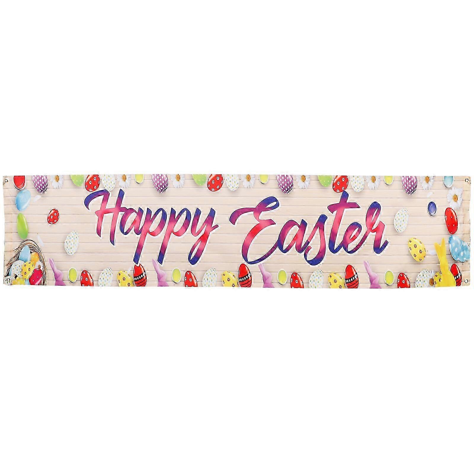 Easter Theme Banner Easter Decoration Happy Easter Banner Easter Day Banner Party Decor