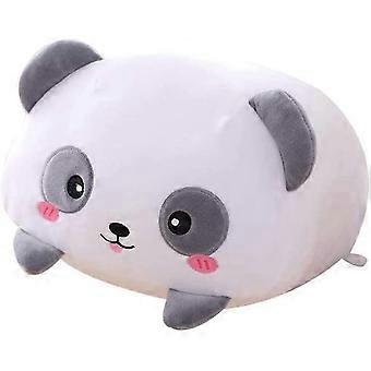 23.6 inch Cute Panda Plush Stuffed Animal Cylindrical Body Pillow,Super Soft Cartoon Hugging Toy Gifts