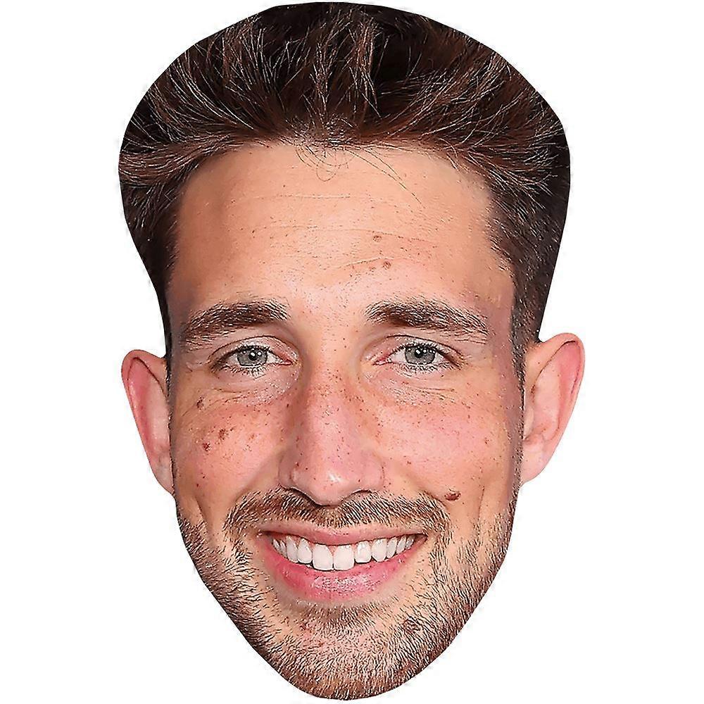 Thomas Hasal (Smile) Celebrity Mask, Flat Card Face