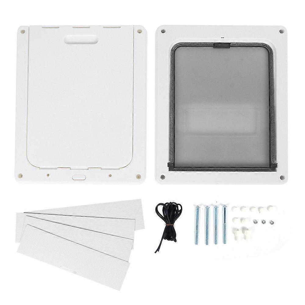 質のペット犬の猫のドアはドアの壁の白のために入る