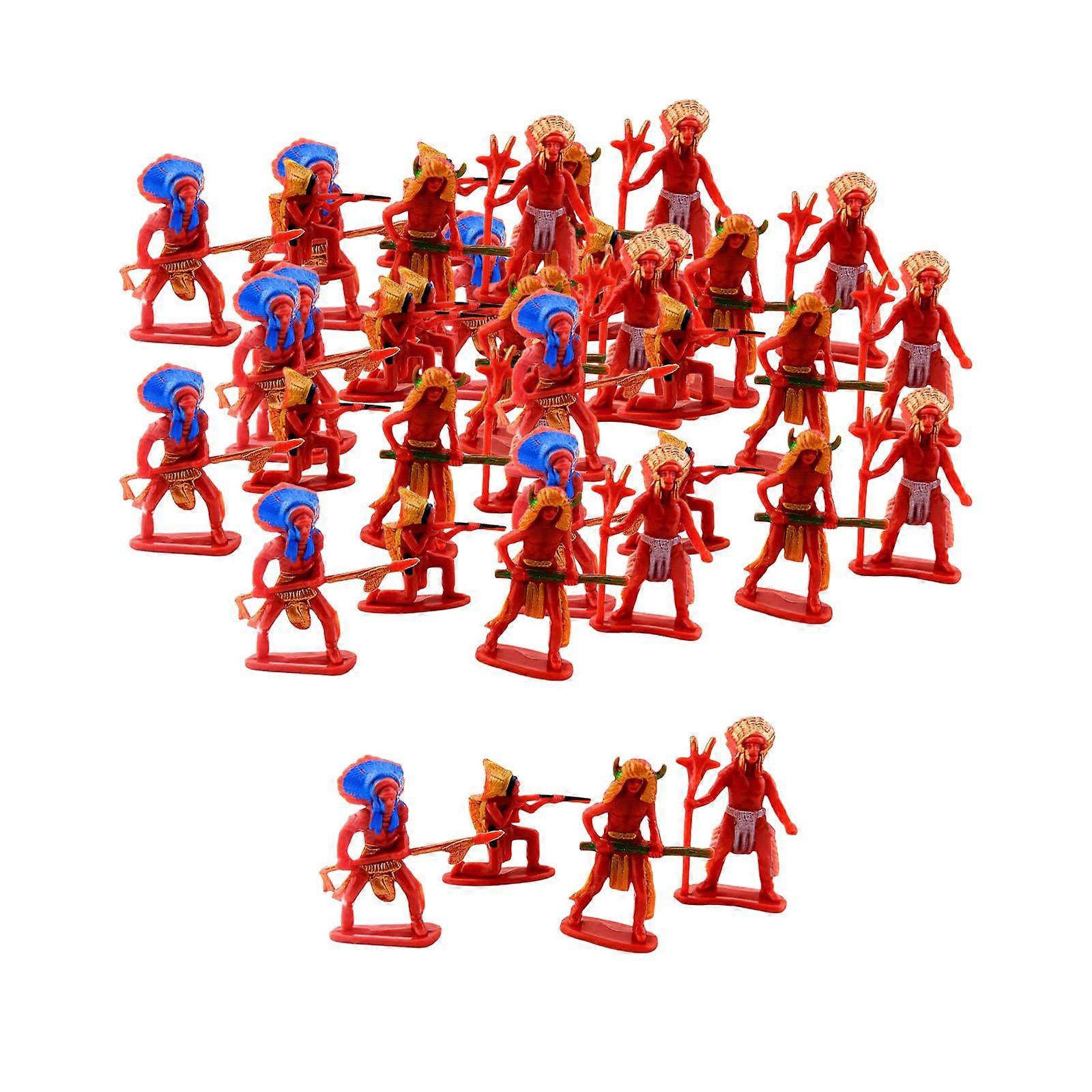 Simulation Indian Model Action Figures Dioramas Miniature Indian Man Model