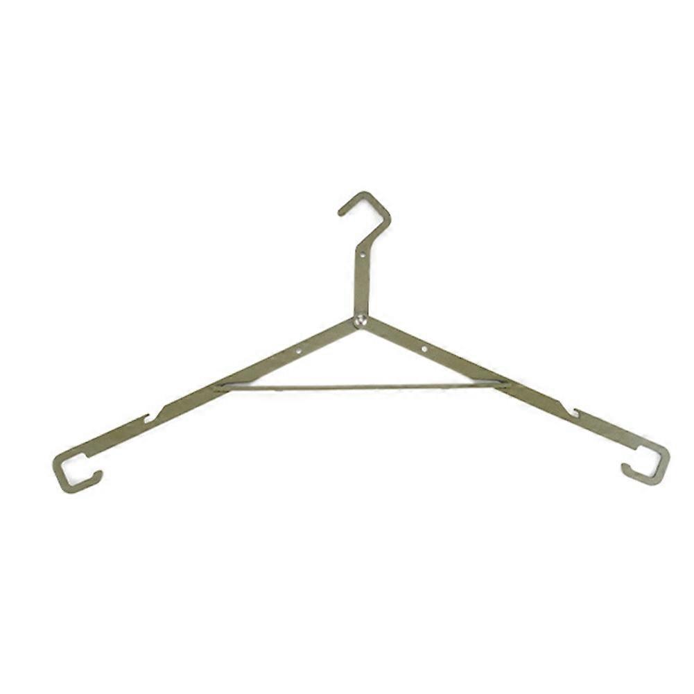 Clothes Drying Rack Portable Camping Coat Drying Rack Green