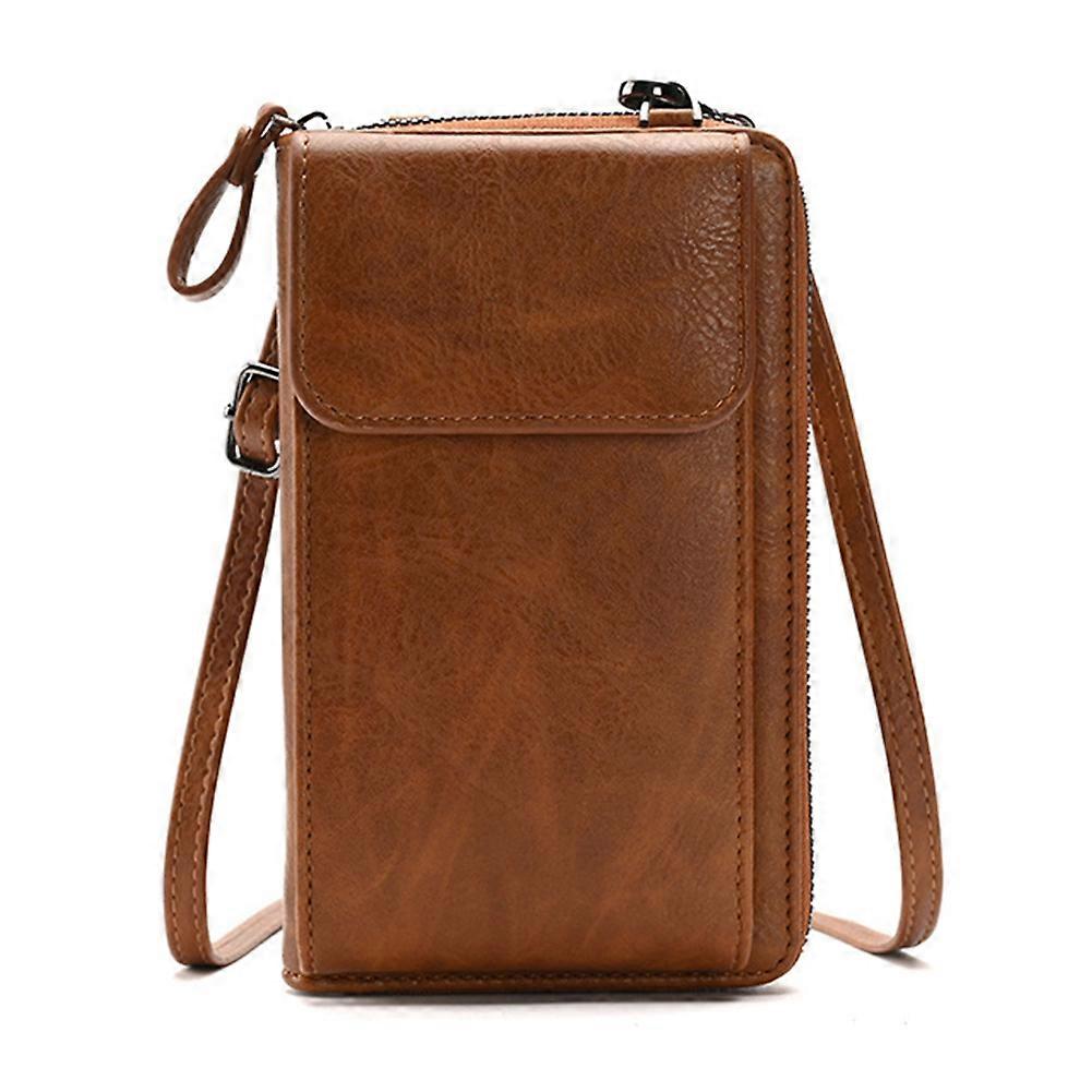 Shoulder Crossbody Bag Multi-Layer Design for Traveling