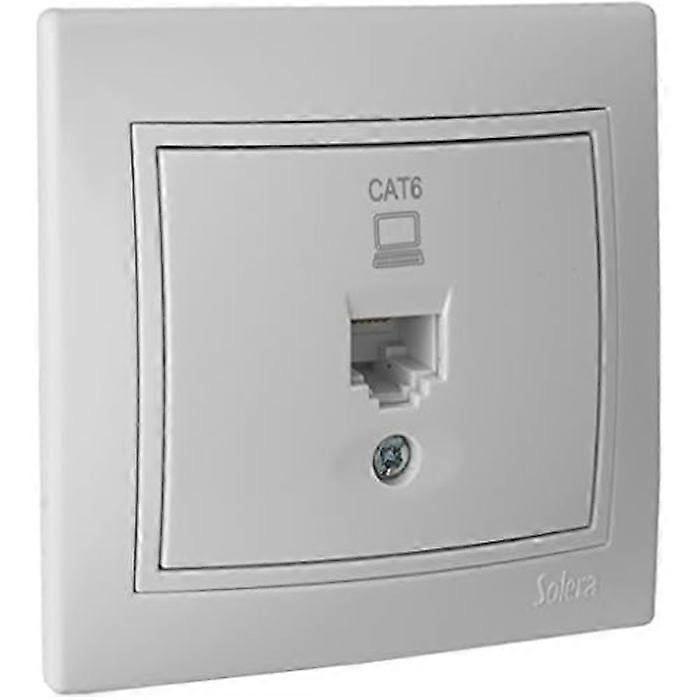 Data socket - SOLERA - Europe erp88u series - R45 - Black