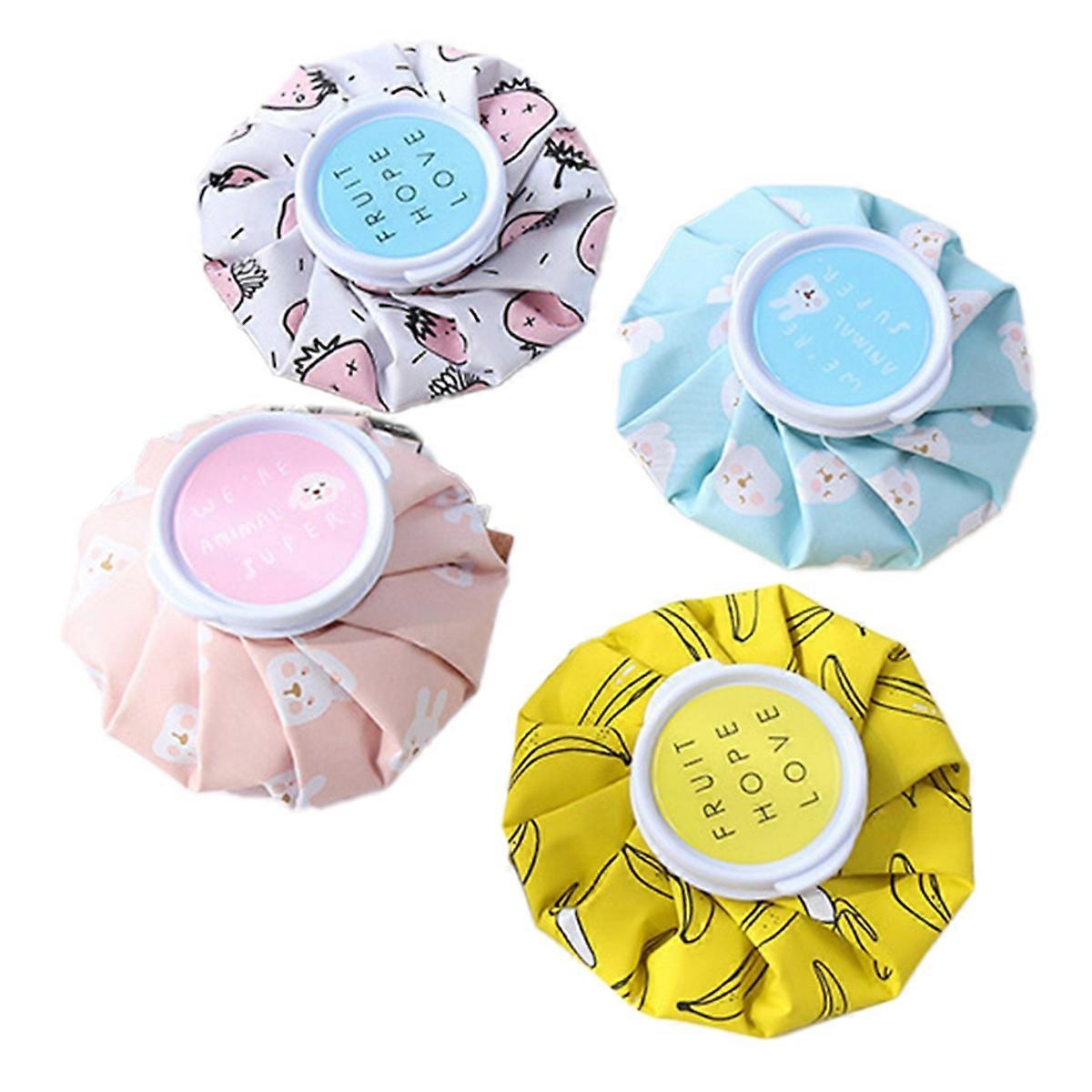 4PCS Reusable Ice Pack, Hot And Cold, Hot Water Bottle