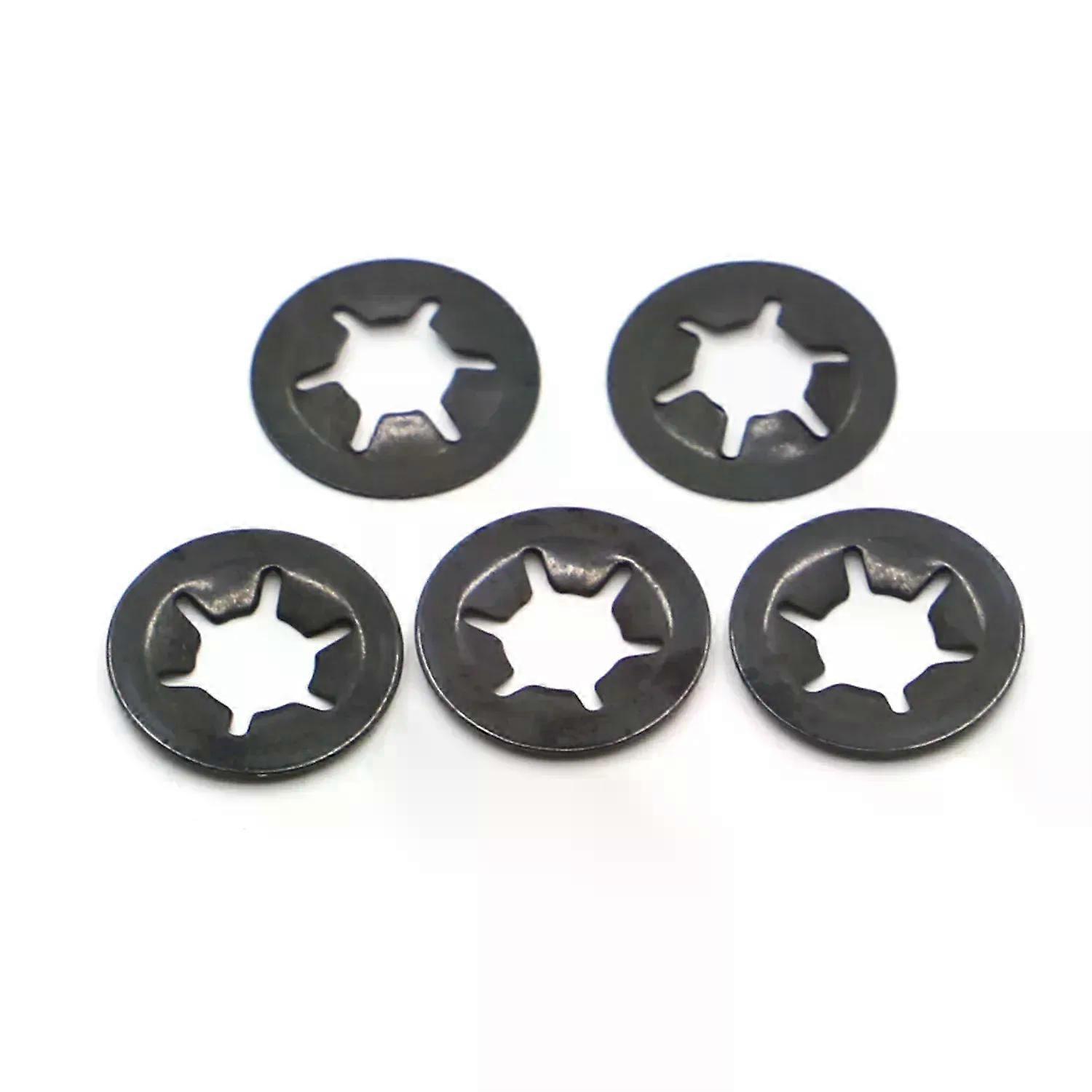 Kit 340 Pezzi Clip E Rondelle D'Arresto In Acciaio: M3 M4 M5 M6 M8 M10 M12