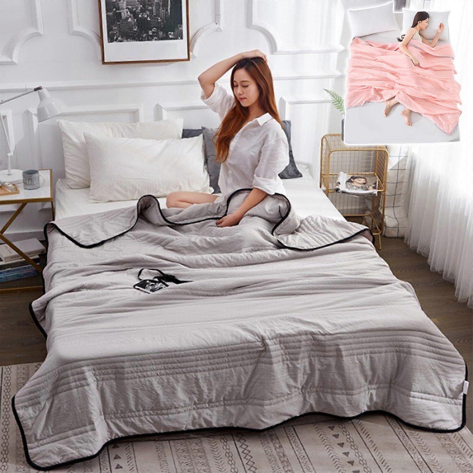 Breathable Cooling Comforter for Hot Sleepers Queen Size
