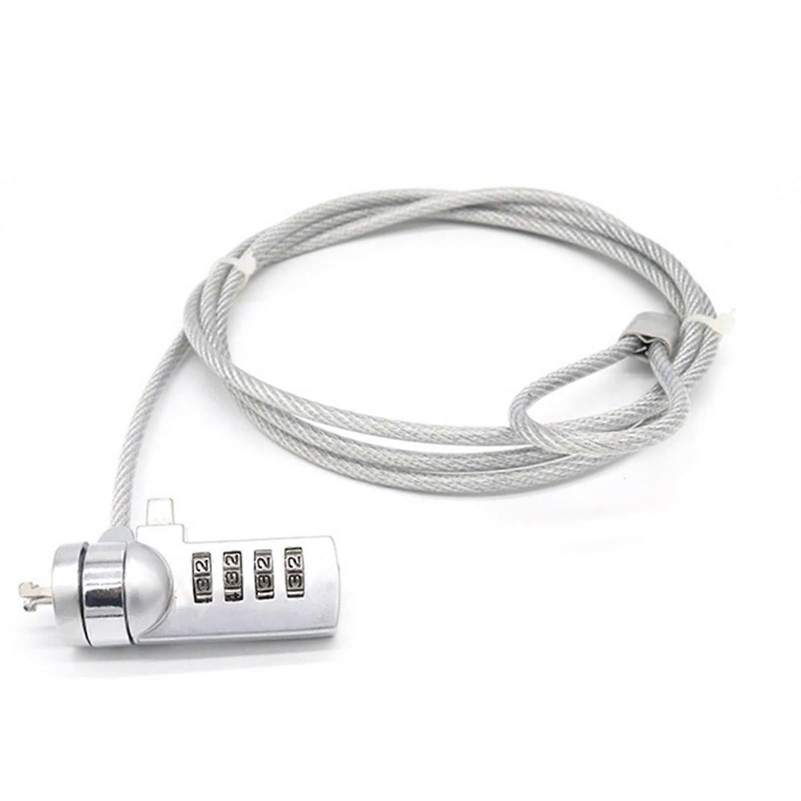 4digit password lock for laptop computer security cable chain for laptop notebook PC theftproof keyless door lock
