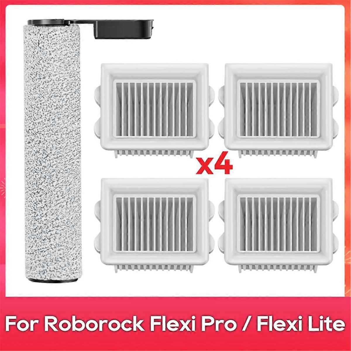 For Roborock Flexi / Flexi Lite Soft Brush Filter Accessories