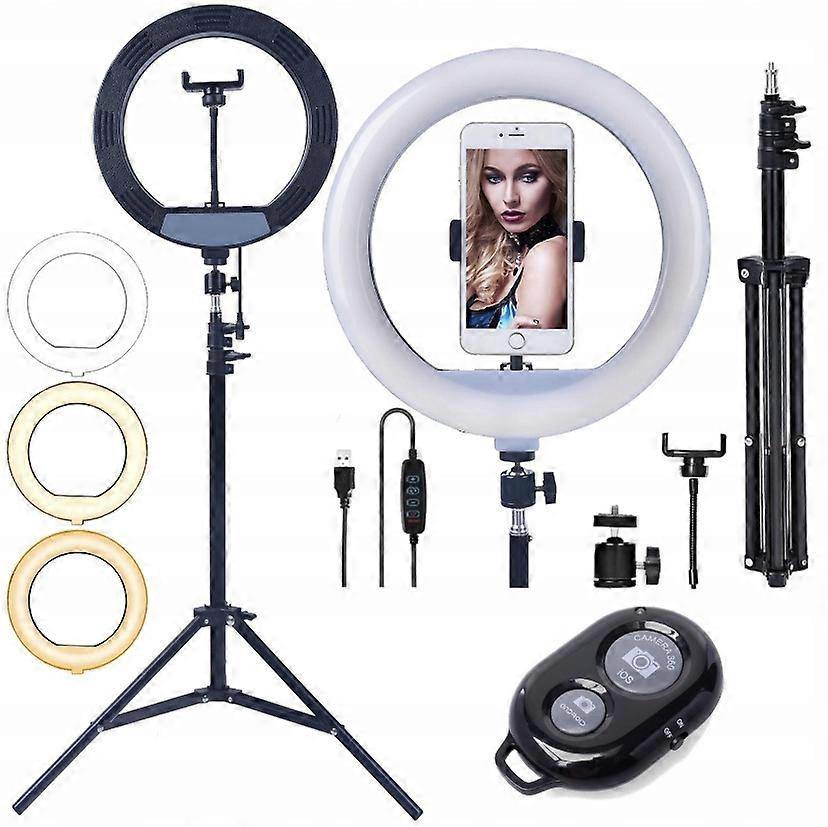 LED-Ringleuchte Asato AS0702 RGB