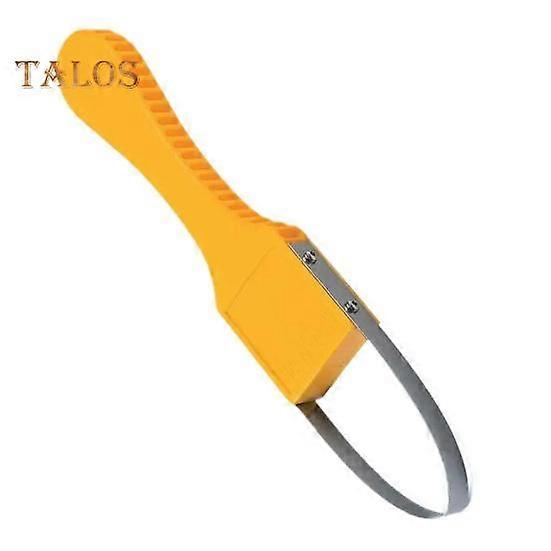Håndholdt Loop Weeder Ugresskutter i rustfritt stål med T-håndtak Twist And Pull Ugressfjerner Manuelt lukeverktøy for hagehagearbeid