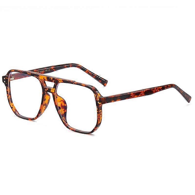 54322 Big Frame Anti Blue Light Glasses Frames Men Women Square TR90 Fashion Computer Eyeglasses