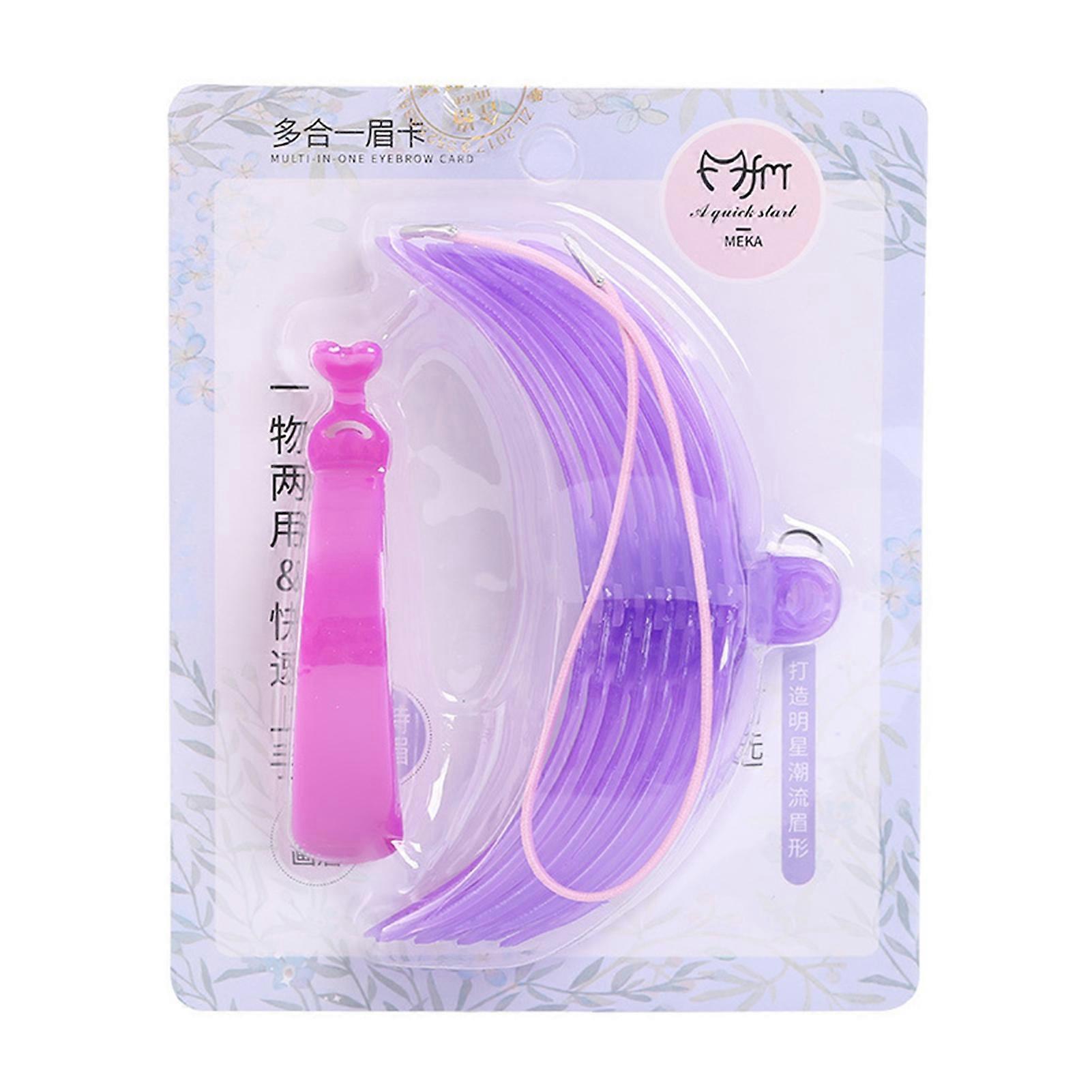 Handheld Eyebrow Template Head-mounted Eyebrow Drawing Templates