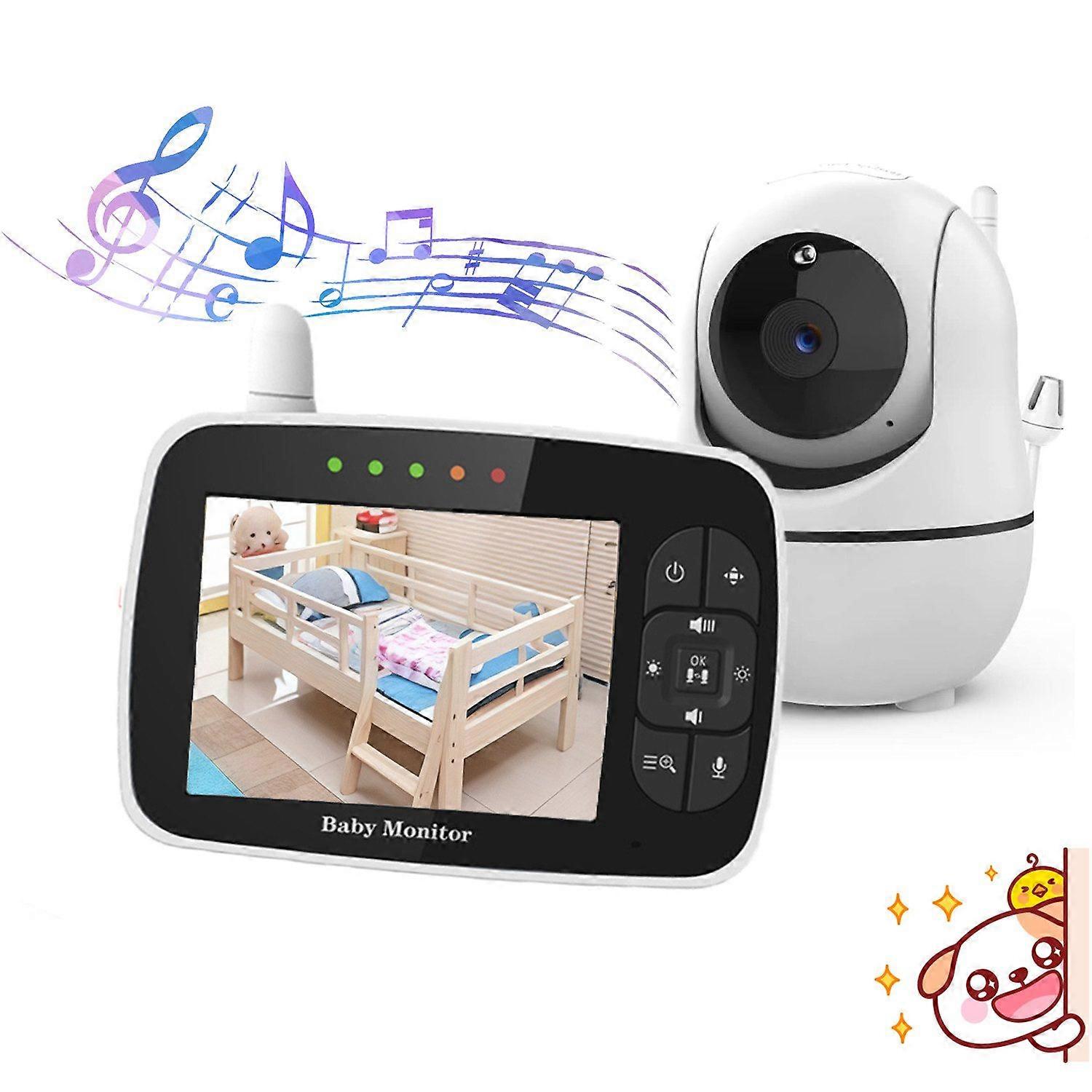 FHSS baby monitor, video baby monitor with camera & intercom function, secure monitoring solution
