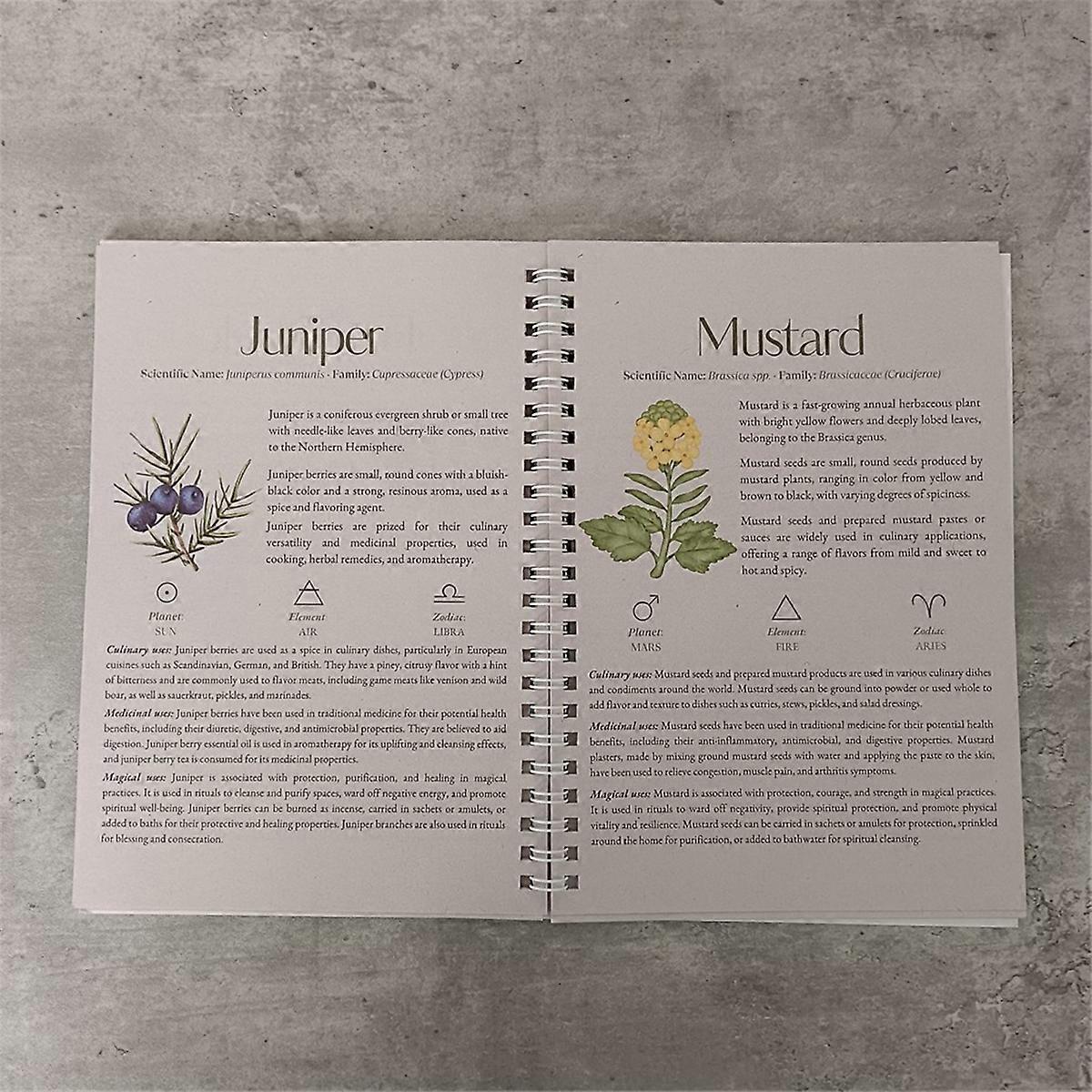 Comprehensive Guide to 82 Natural Herbs for Health and Recovery, Uncoated Pages, Perfect for Health Planning and Gifting