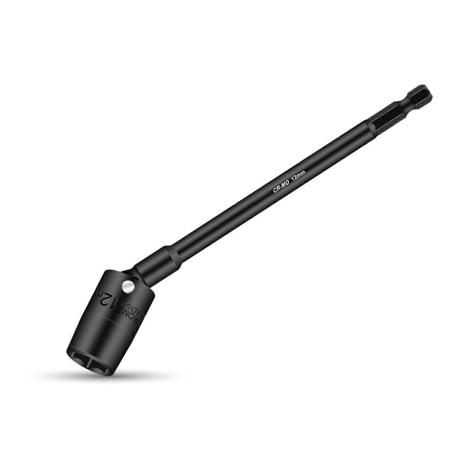 Socket Adapter for Impact Driver with Hexagonal Shank Socket 360 Degree Rotatable Extension Drill Bit 1/4inch Hexagonal Shank