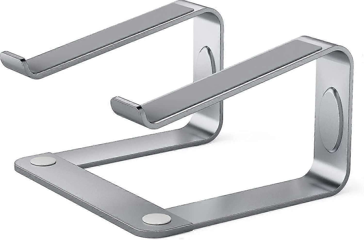 Supporto ergonomico per laptop Supporto per laptop per laptop, supporto per notebook compatibile con la maggior parte dei laptop 10-17, argento