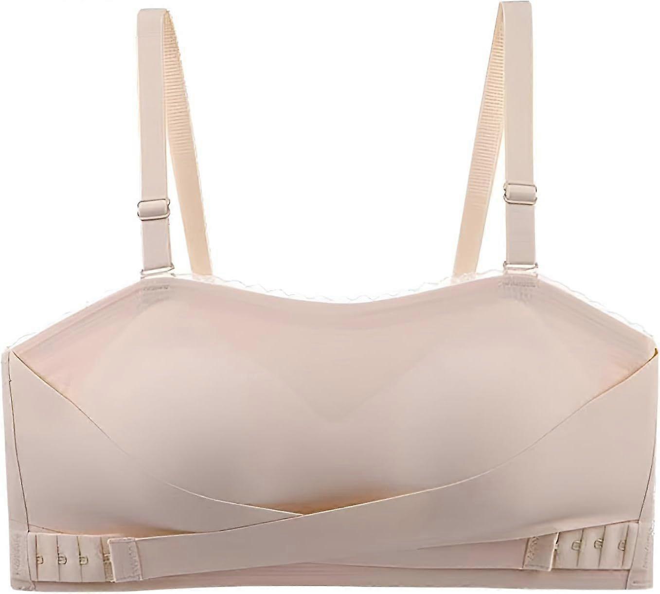 2025 Latest Model ]Non-Slip Silicone Strapless Bra for Women Push Up Seamless