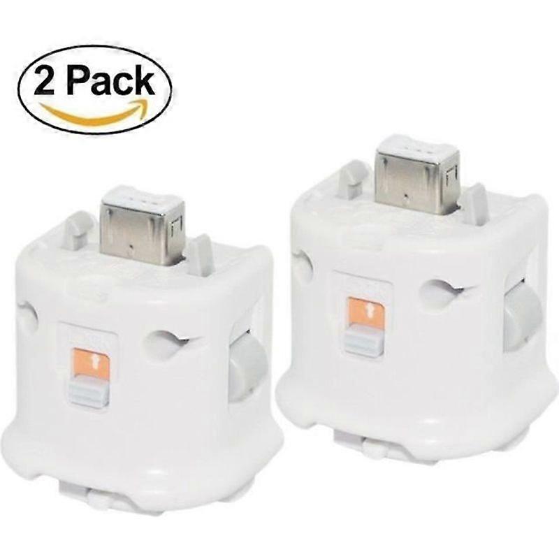 2X Motion Plus Adapter for NINTENDO Wii Remote White
