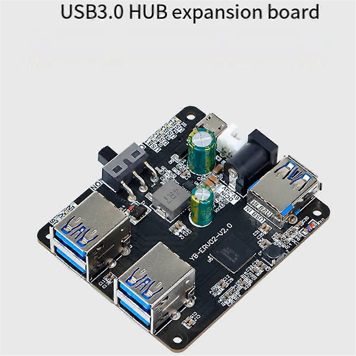 USB Hub 3.0 Multi USB Splitter 4 USB Port with Micro-Charge Power