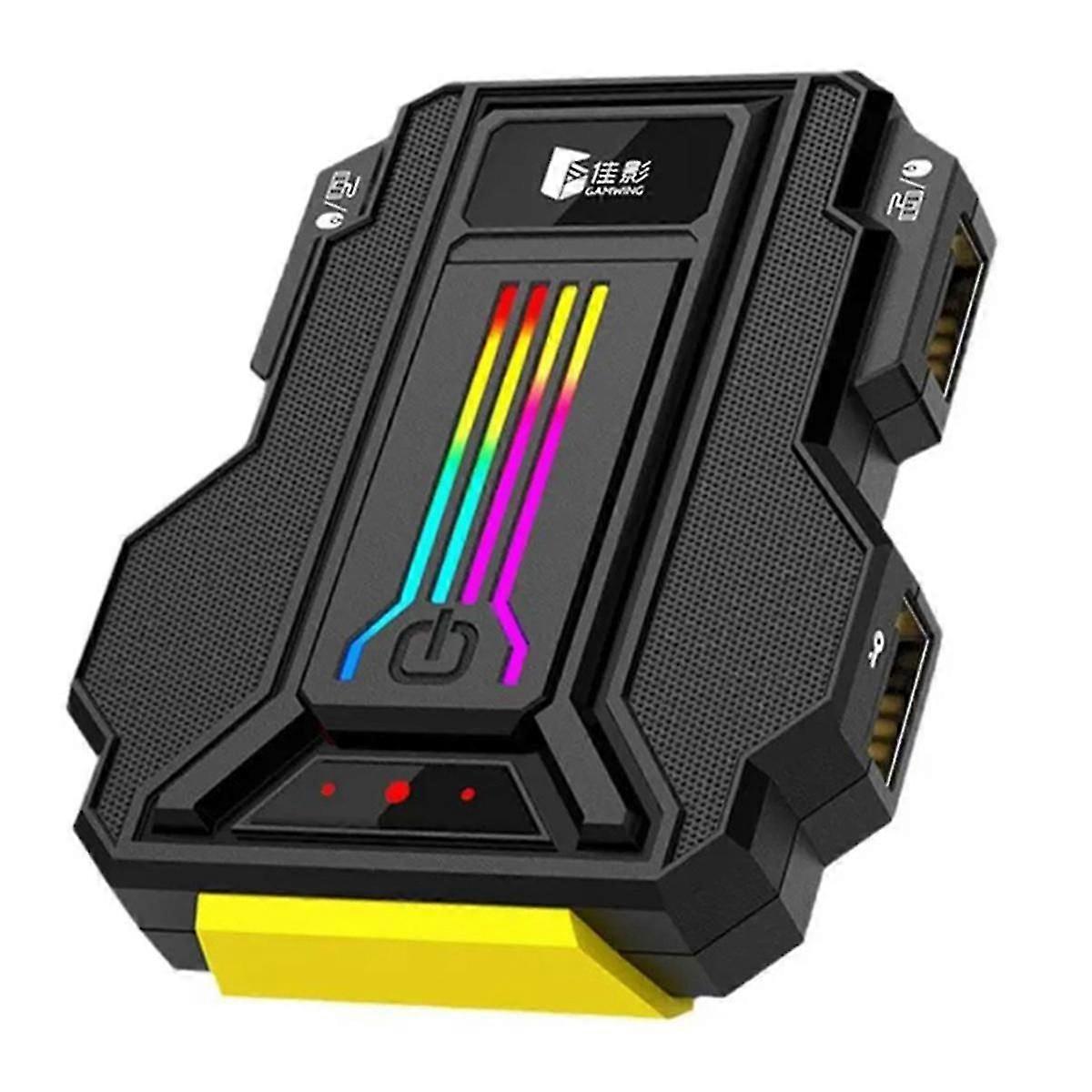 GAMWING محول الماوس لعبة تحكم PUBG لوحة المفاتيح محول الماوس مناسبة لمحول الهاتف الروبوت، الصيد